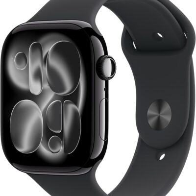 Apple Watch Series 11 GPS 46mm Smartwatch with Jet Black