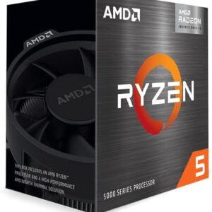 AMD Ryzensets 5 5600G processor (integrated Radeon Graphics, 6 Cores /12 Threads, 65W DTP, AM4 Socket