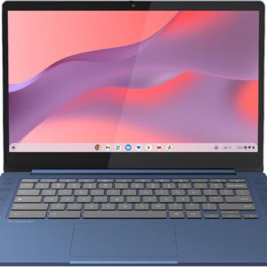 Lenovo IdeaPad Slim 3 Chromebook | 14 Inch FHD Laptop | MediaTek Kompanio 520 | 4GB RAM | 64GB eMMC | Chrome OS | Abyss Blue