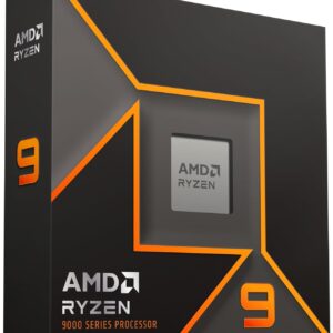 AMD Ryzen 9 9900X Processor (Integrated Graphics Radeon, 12 Cores/24 Threads, 120W TDP