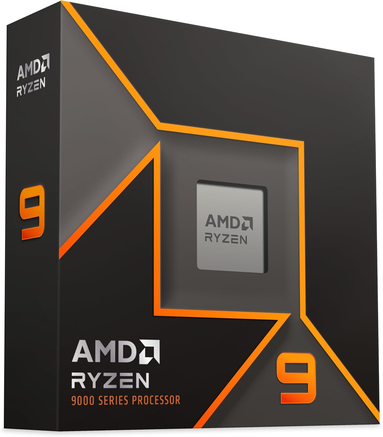 AMD Ryzen 9 9900X Processor (Integrated Graphics Radeon, 12 Cores/24 Threads, 120W TDP