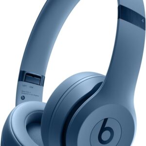 Beats Solo 4 – Wireless Bluetooth On-Ear Headphones, Apple & Android Compatible, Up to 50 hours of Battery Life - Slate Blue