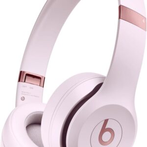 Beats Solo 4 – Wireless Bluetooth On-Ear Headphones, Apple & Android Compatible, Up to 50 hours of Battery Life - Cloud Pink